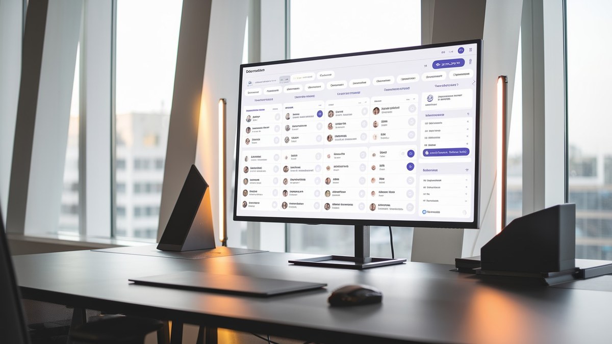 Dashboard de CRM consolidando conversaciones de chat del sitio, WhatsApp e Instagram