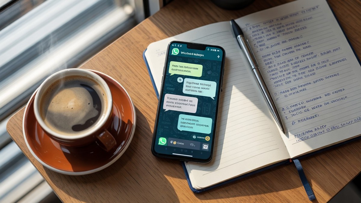 Tela de WhatsApp com conversa automatizada pelo SDR Agent da Pyrevo, com respostas rápidas e histórico registrado